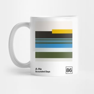 Scoundrel Days / Minimalist Style Graphic Artwork Design Mug